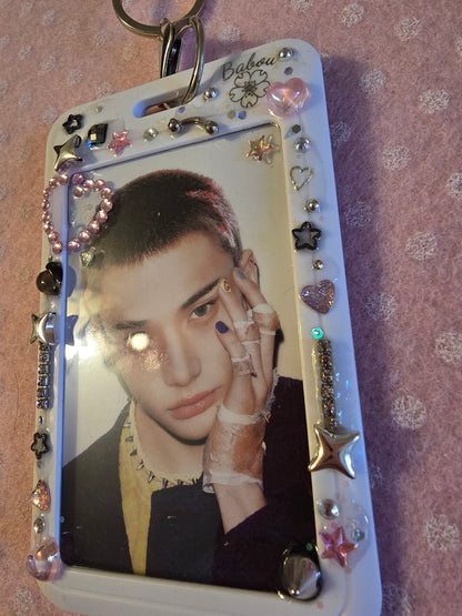 Card Holder con Photocard Ufficiale Stray Kids Karma (scegli)