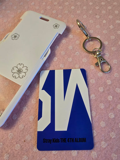 Card Holder con Photocard Ufficiale Stray Kids Karma (scegli)