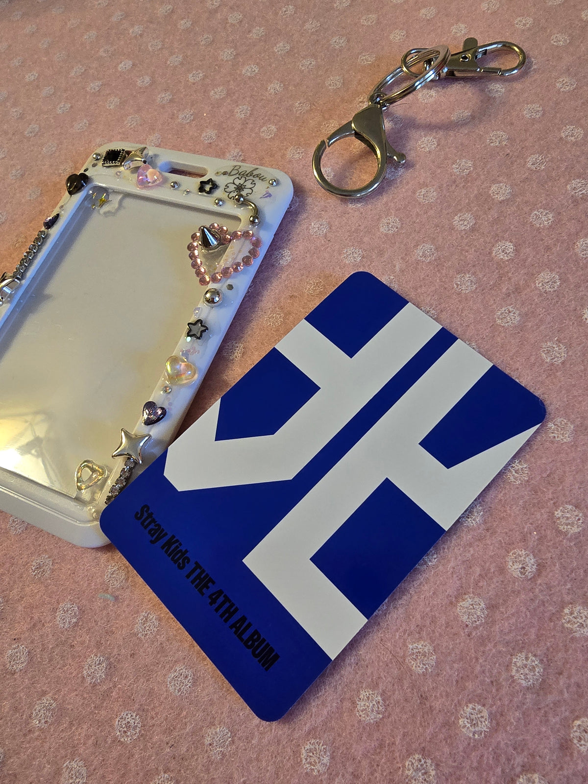 Card Holder con Photocard Ufficiale Stray Kids Karma (scegli)