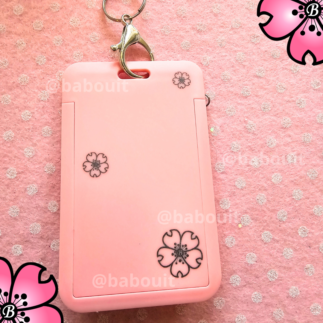 Binder Card holder per Badge e photocard kpop Rosa Coniglietto