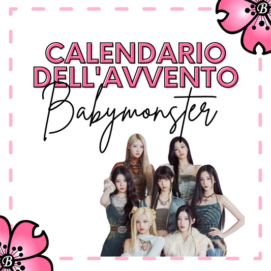 Calendario dell'Avvento Kpop - Babymonster PREORDER  sorprese