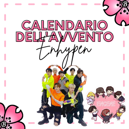 Calendario dell'Avvento Kpop - PREORDER ENHYPEN con 24 sorprese