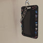 Decorated photocard holder binder for cards and photos - black