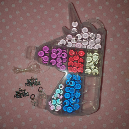 "UNICORN" BEAD KIT with miracle beads and CHARMS with our LOGO