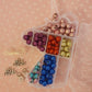 KIT PERLINE "UNICORN" con miracle beads e CHARMS col Nostro LOGO