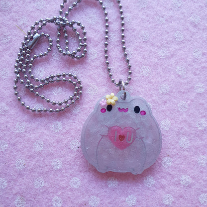 Kawaii Frog Resin Necklace