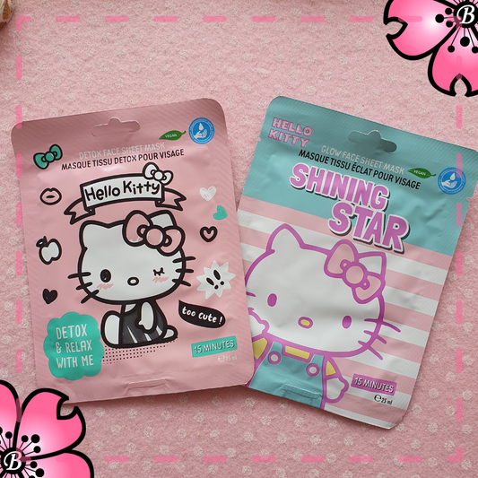 Hello Kitty Maschera viso in tessuto