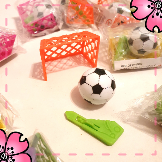 Gadget mini Calcio, porta più lancia pallina, per Feste di compleanno e regalini