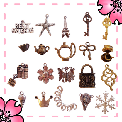 Pendants to create costume jewellery
